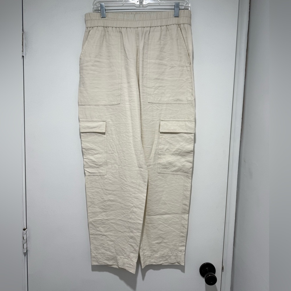 A New Day White Linen Pants